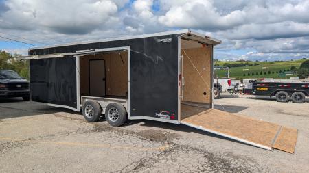 Used 2025 Legend 8.5 x 24 HD ALL ALUMINUM Trailmaster Race Series Car Hauler w/ Ramp Door