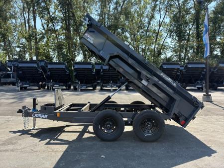 New 2027 Lamar Trailers 60 x10' -7K Tandem Mini Dump Trailer