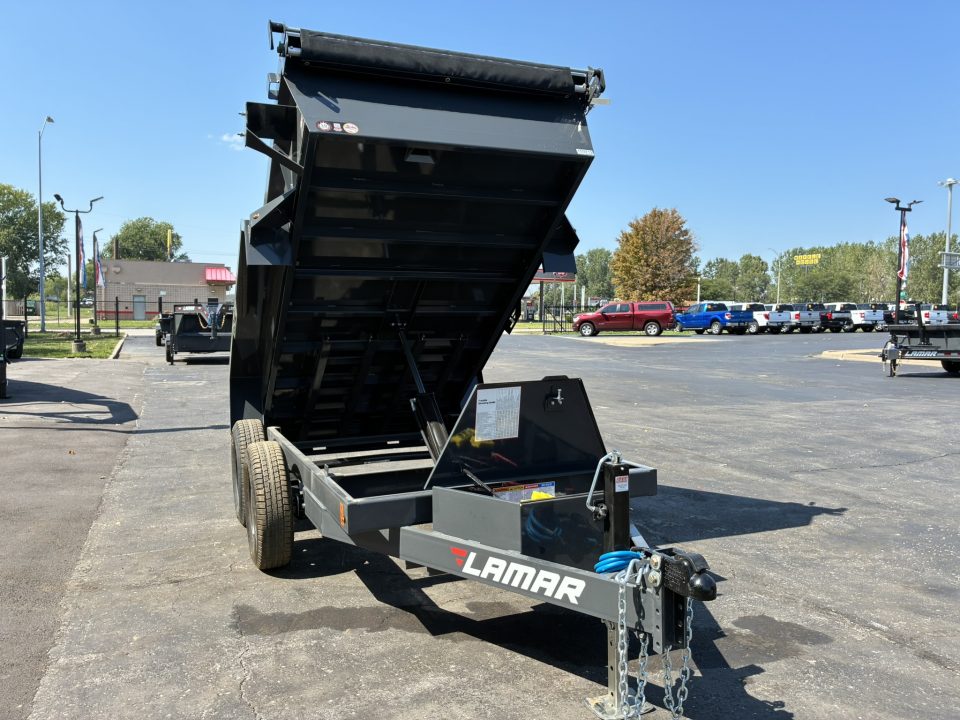 New 2027 Lamar Trailers 60"x10'-7k Tandem Mini Dump Trailer