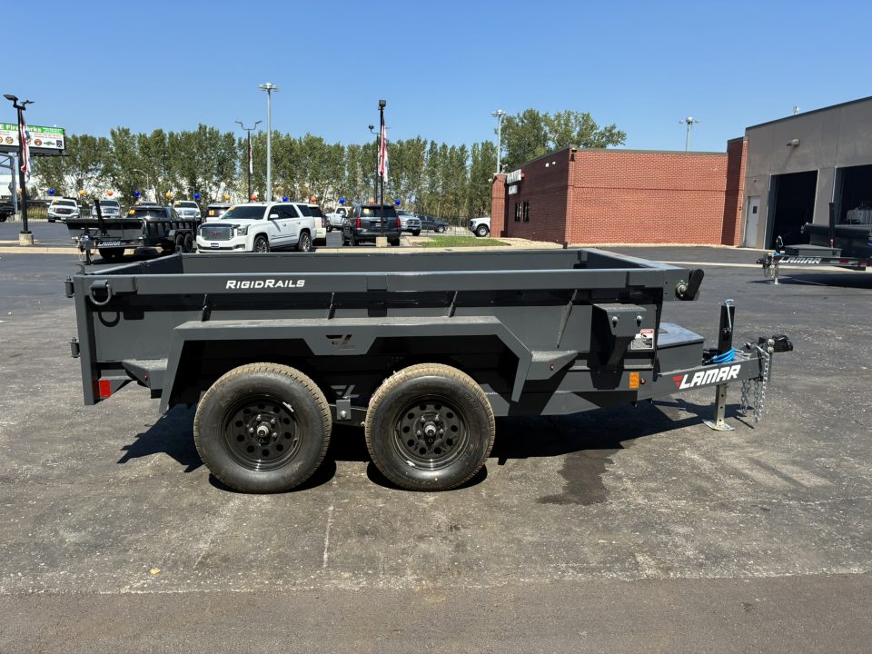 New 2027 Lamar Trailers 60"x10'-7k Tandem Mini Dump Trailer