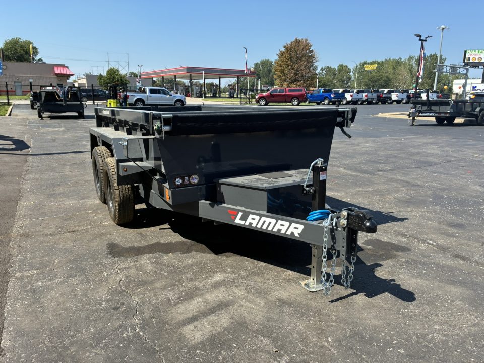 New 2027 Lamar Trailers 60"x10'-7k Tandem Mini Dump Trailer