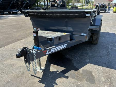 New 2027 Lamar Trailers 60"x10'-7k Tandem Mini Dump Trailer