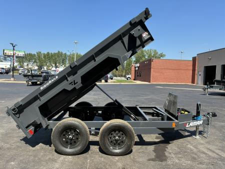New 2027 Lamar Trailers 60"x10'-7k Tandem Mini Dump Trailer
