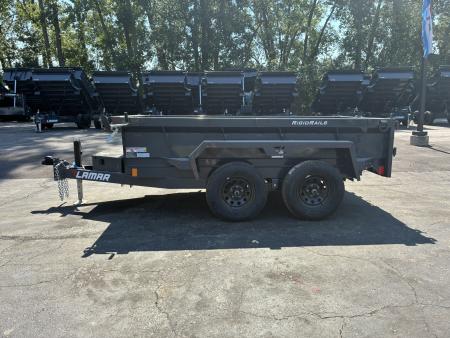 New 2027 Lamar Trailers 60"x10'-7k Tandem Mini Dump Trailer