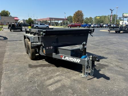 New 2027 Lamar Trailers 60"x10'-7k Tandem Mini Dump Trailer