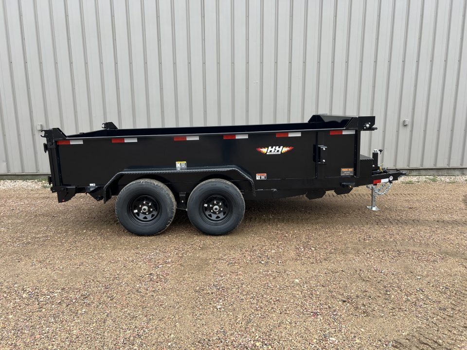 New 2027 H&H Trailers 12' H7612UD Dump Trailer