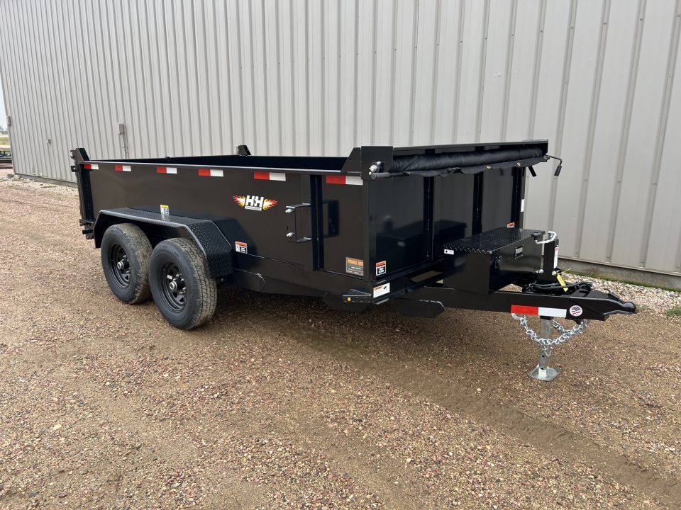New 2027 H&H Trailers 12' H7612UD Dump Trailer