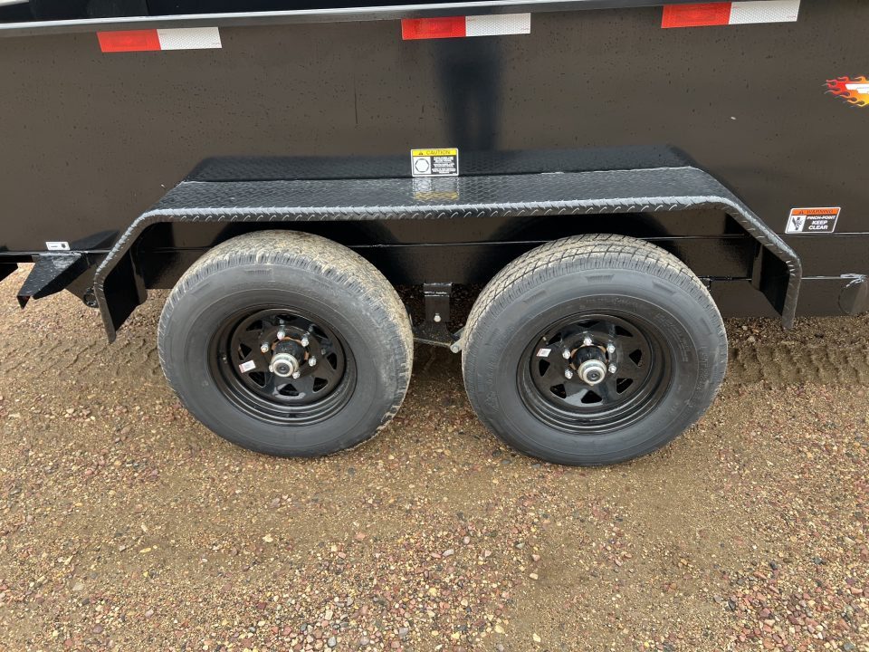 New 2027 H&H Trailers 12' H7612UD Dump Trailer