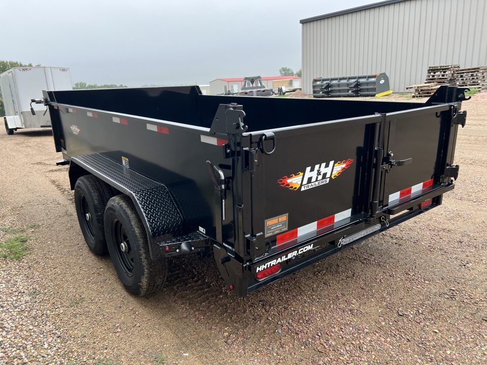 New 2027 H&H Trailers 12' H7612UD Dump Trailer