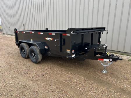New 2027 H&H Trailers 12' H7612UD Dump Trailer