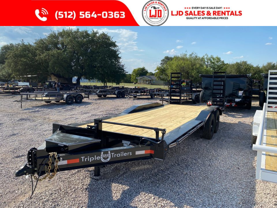 New 2027 Triple R - Drive Over Fender - 102  x 22' - Equipment Trailer