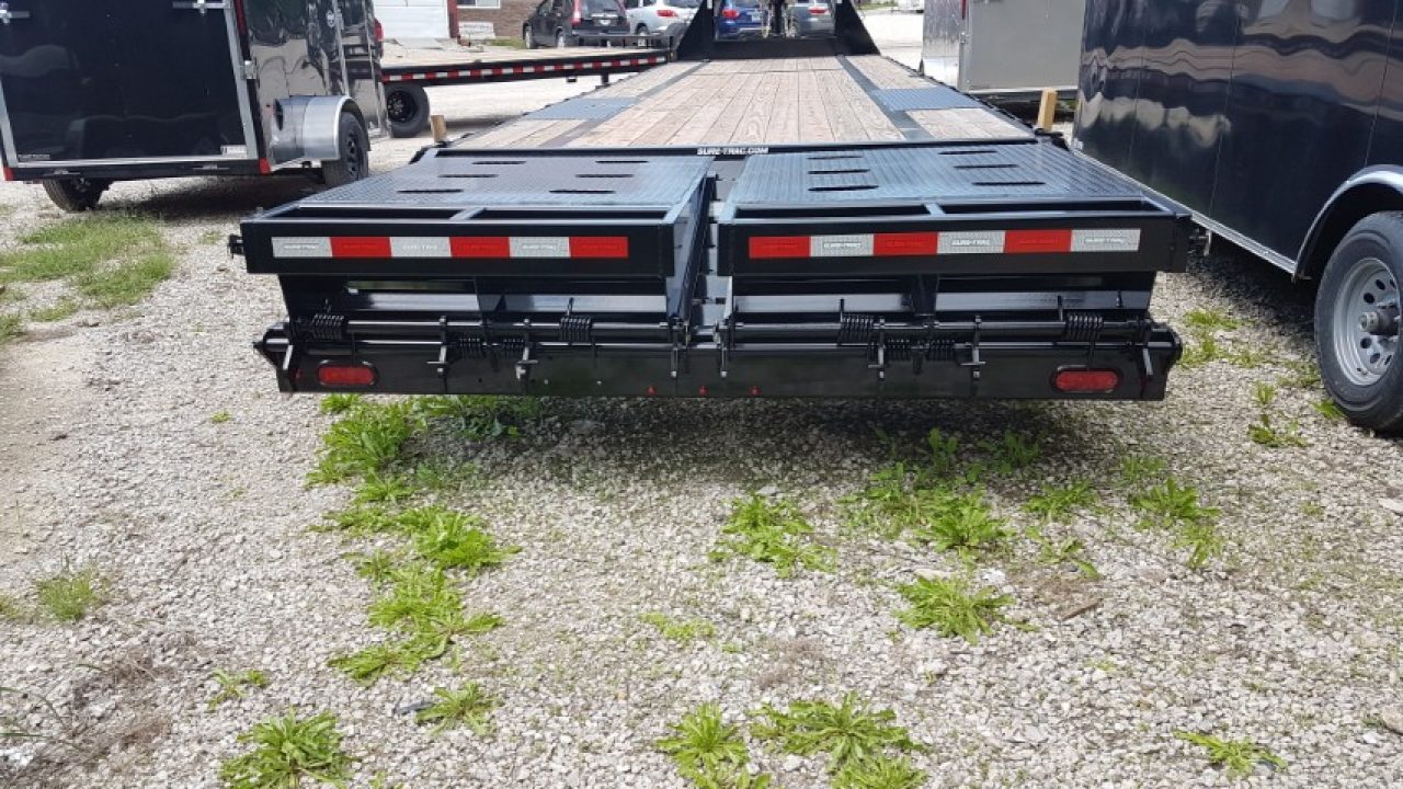 New 2026 Sure-Trac 30 + 5 Goose neck Deckover Trailer