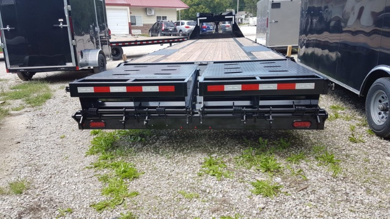 New 2026 Sure-Trac 30 + 5 Goose neck Deckover Trailer