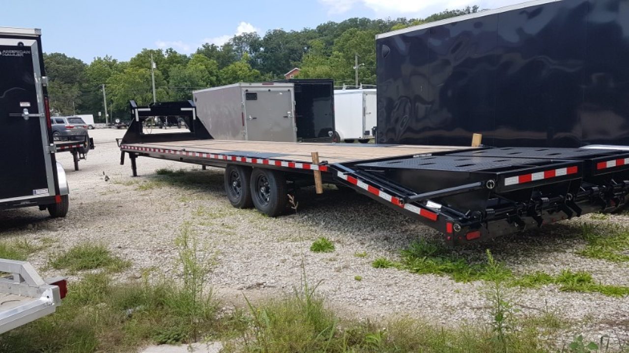 New 2026 Sure-Trac 30 + 5 Goose neck Deckover Trailer