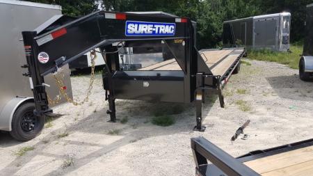 New 2026 Sure-Trac 30 + 5 Goose neck Deckover Trailer