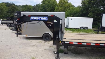 New 2026 Sure-Trac 30 + 5 Goose neck Deckover Trailer
