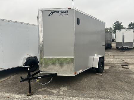 New 2027 Homesteader Trailer 6 X 10 FT INTREPID CARGO TRAILER RAMP DOOR 6 FT 6 IN INT HT