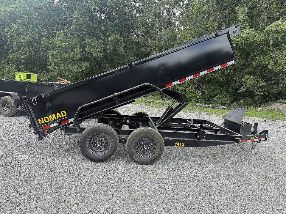 New 2027 Big Tex 14lx Dump Trailer 7x12 SCISSOR LIFT TARP RAMPE , COMBO GATE