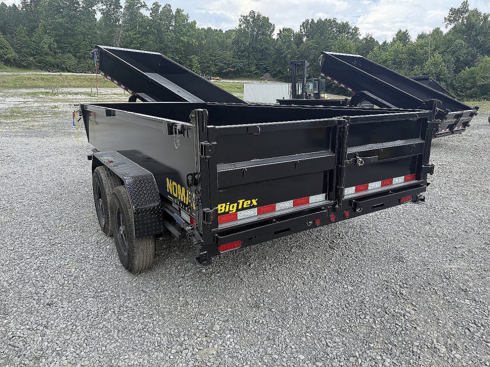 New 2027 Big Tex 14lx Dump Trailer 7x12 SCISSOR LIFT TARP RAMPE , COMBO GATE