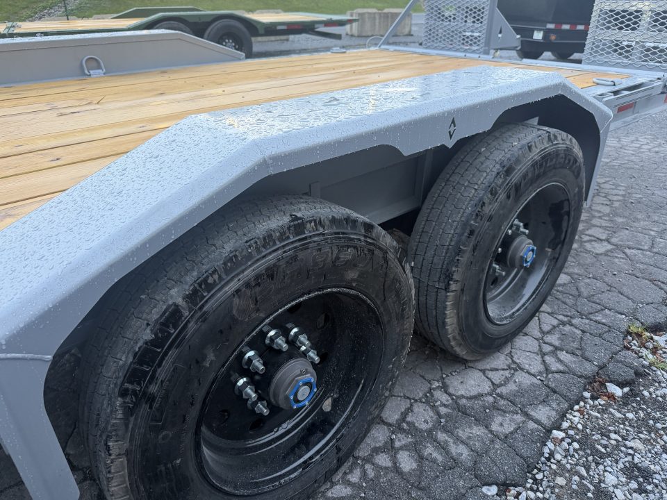 New 2027 Diamond C LPX210 EQUIPMENT TRAILER **ABS BRAKES**82”X22’ EXTRA WIDE STAND UP RAMPS 18 PLY TIRES