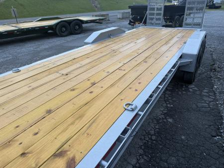 New 2027 Diamond C LPX210 EQUIPMENT TRAILER **ABS BRAKES**82”X22’ EXTRA WIDE STAND UP RAMPS 18 PLY TIRES