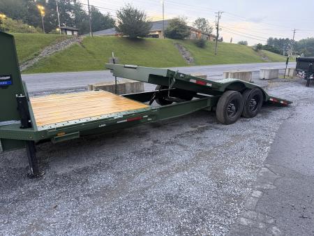 New 2027 Diamond C HXD210 GOOSENECK DRIVE OVER FENDER TILT TRAILER 102”X24’ **ABS BRAKES ** HYDRO JACKS , PRO TILT