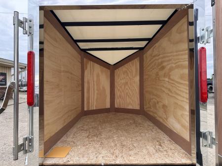 New 2027 Stealth Trailers 4X6 2K w/Barn Door Cargo / Enclosed Trailer