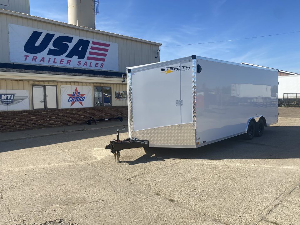 New 2027 Stealth Trailers 8.5x20 Titan 7k w/Ramp Door Cargo / Enclosed Trailer