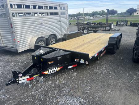 New 2027 H&H Trailers 7X18 7K Speedloader Car Hauler