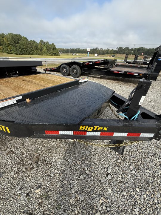 New 2027 Big Tex Trailers 16TI Tilt Trailer, 17.5K GVWR, TOOLBOX, FORK HOLDERS