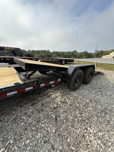 New 2027 Big Tex Trailers 16TI Tilt Trailer, 17.5K GVWR, TOOLBOX, FORK HOLDERS