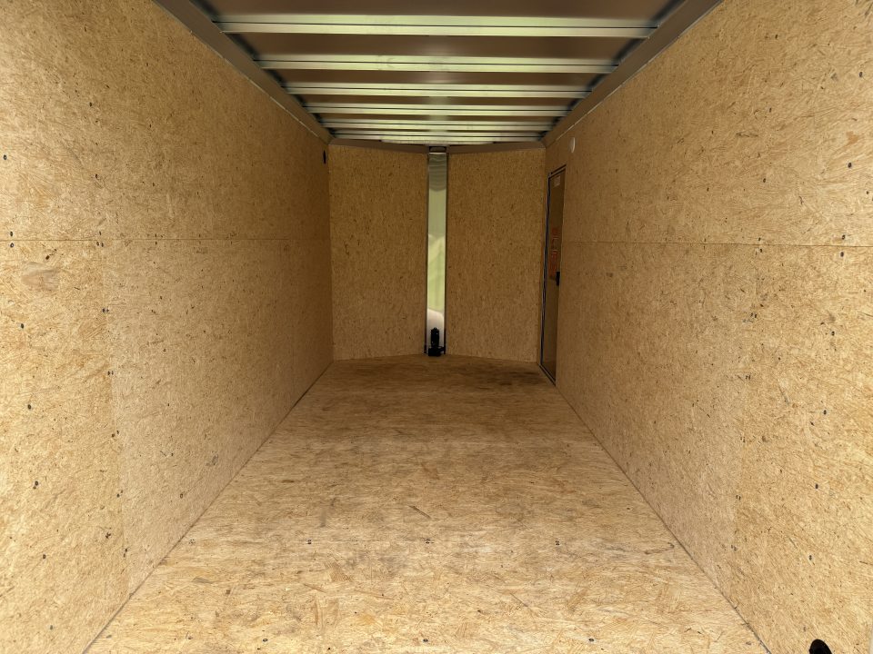 New 2026 E-Z Hauler EZEC7X16 XLT-P Cargo / Enclosed Trailer 7' 1" INTERIOR HEIGHT .080 POLOCORE SIDES FREE ALUMINUM WHEEL UPGRADE SALE ON NOW