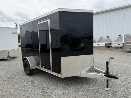 New NEW 2027 ATC 6x10 + 2' V-Nose  STo300” Aluminum Cargo Trailer w/ Ramp