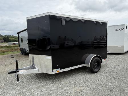 New NEW 2027 ATC 6x10 + 2' V-Nose "STo300” Aluminum Cargo Trailer w/ Ramp