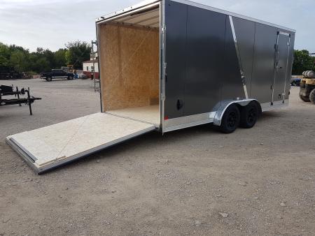 New 2027 DISCOVERY 7.5 x 23 TA2 Aero Lite SE Snowmobile Trailer