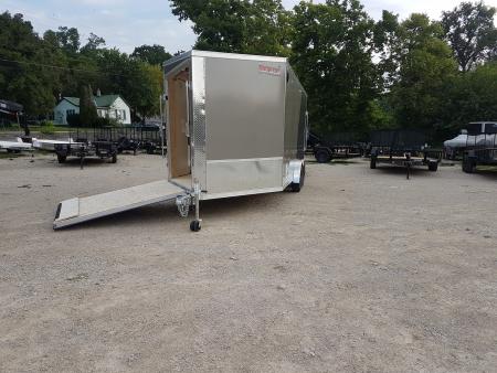 New 2027 DISCOVERY 7.5 x 23 TA2 Aero Lite SE Snowmobile Trailer