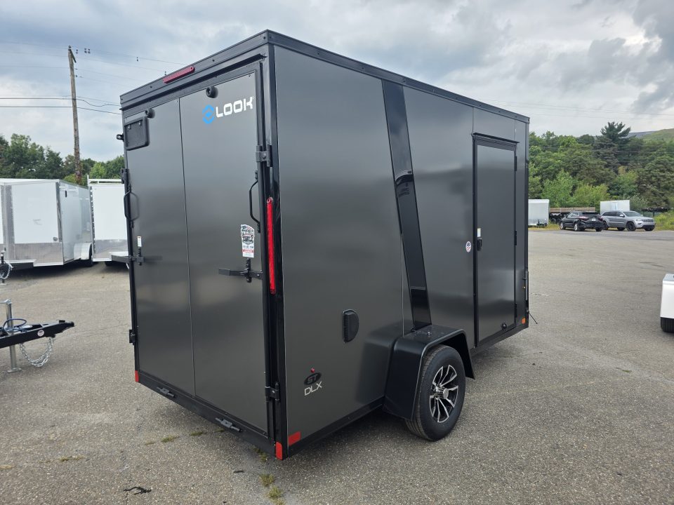 New 2027 Look Trailers ST DLX 6X12 - RAMP Cargo / Enclosed Trailer