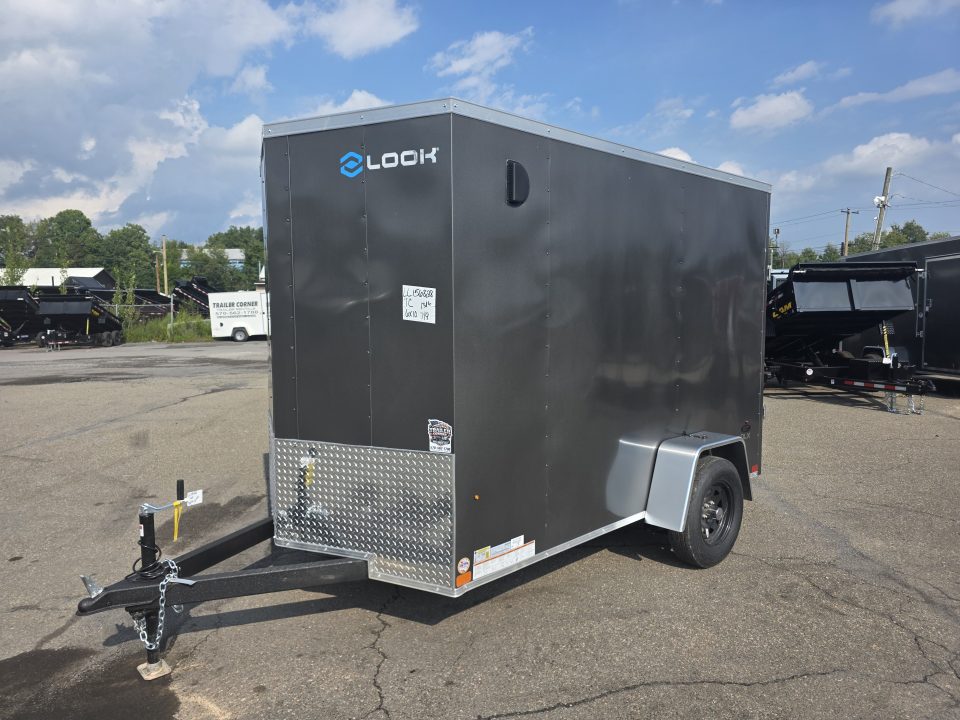 New 2027 Look Trailers ST DLX 6X10 - RAMP Cargo / Enclosed Trailer