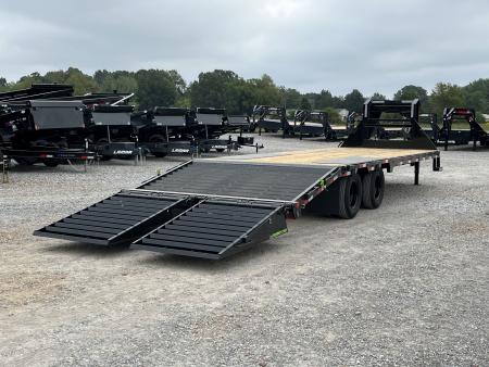 New 2027 Load Trail 102"x28' 24k Gooseneck Flatbed Trailer