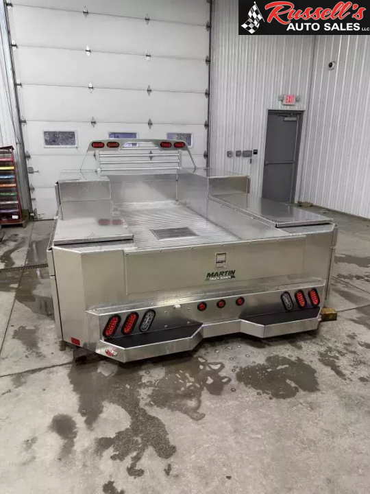 New 2027 Martin Truck Bodies Aluminum Gooseneck Service Body DRW 84" CA Cab and Chassis SMOOTH APPEARANCE Gooseneck Bodies