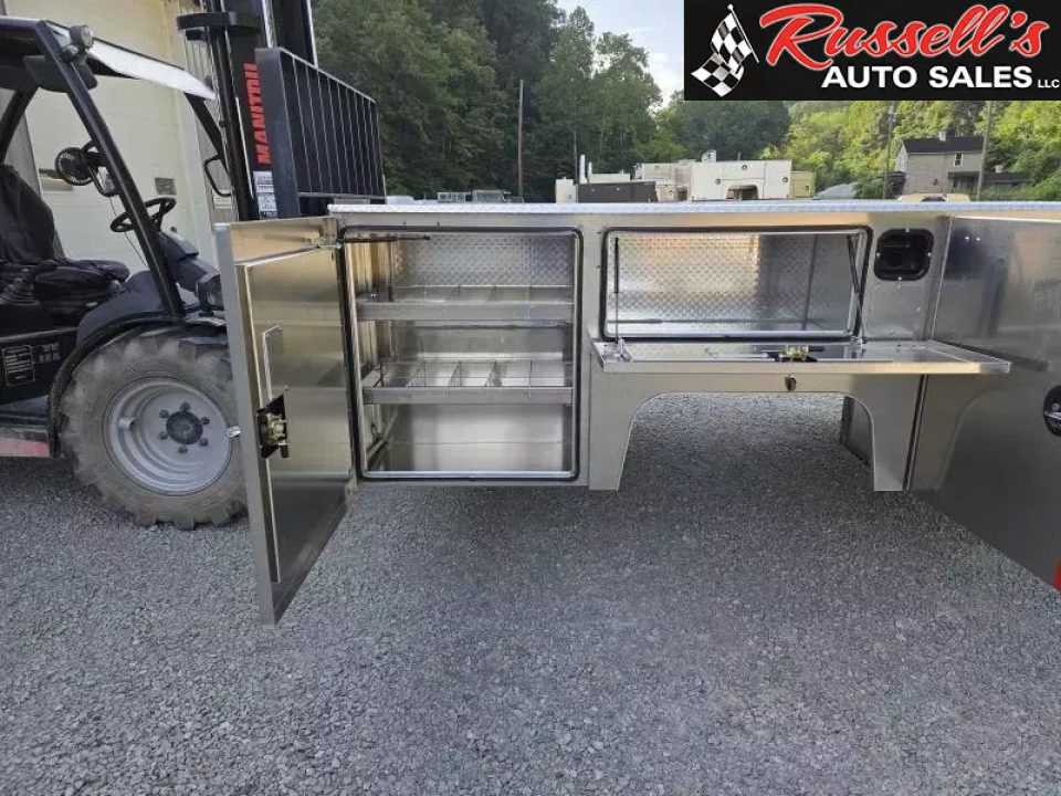 New 2027 Martin Truck Bodies Aluminum SSB Service Body DRW 60" CA Cab and Chassis Service Bodies