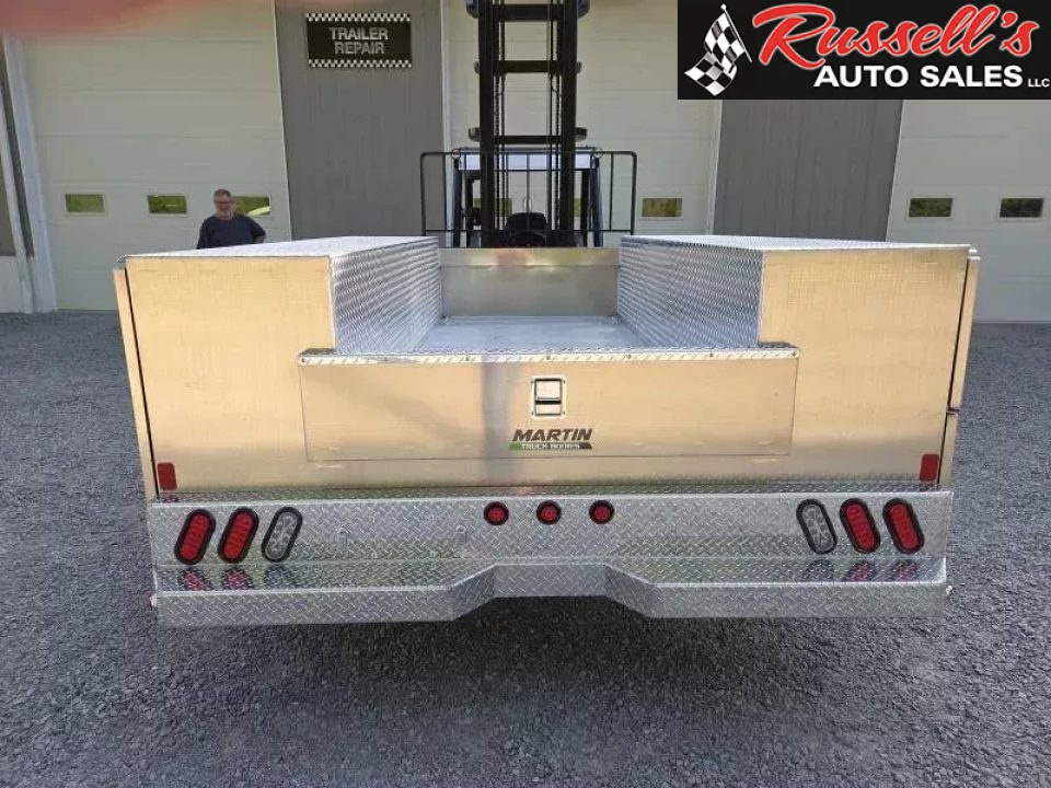New 2027 Martin Truck Bodies Aluminum SSB Service Body DRW 60" CA Cab and Chassis Service Bodies