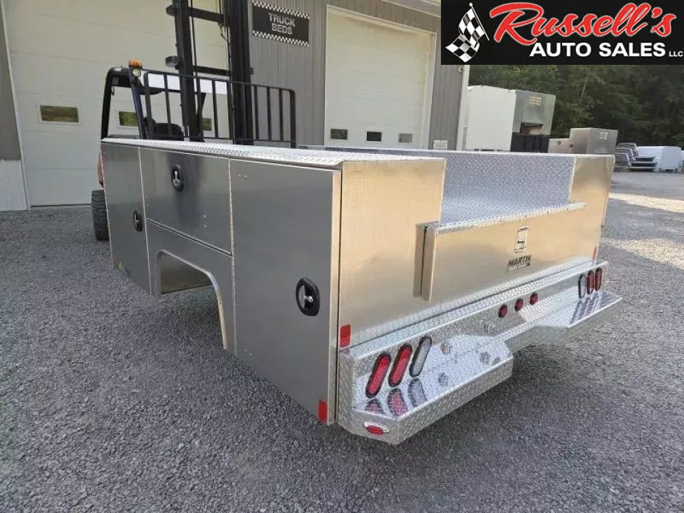 New 2027 Martin Truck Bodies Aluminum SSB Service Body DRW 60" CA Cab and Chassis Service Bodies