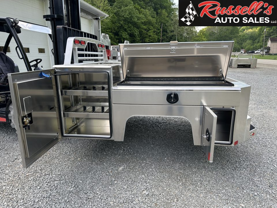 New 2027 Martin Truck Bodies Aluminum Gooseneck Service Body DRW 8' SMOOTH APPEARANCE Gooseneck Bodies