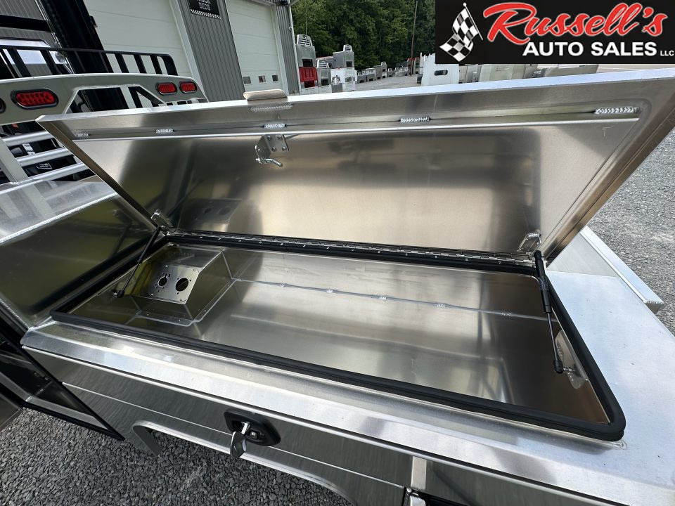 New 2027 Martin Truck Bodies Aluminum Gooseneck Service Body DRW 8' SMOOTH APPEARANCE Gooseneck Bodies