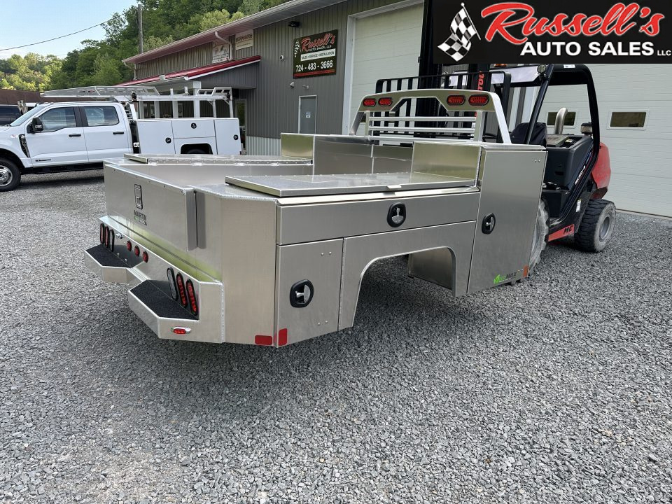 New 2027 Martin Truck Bodies Aluminum Gooseneck Service Body DRW 8' SMOOTH APPEARANCE Gooseneck Bodies