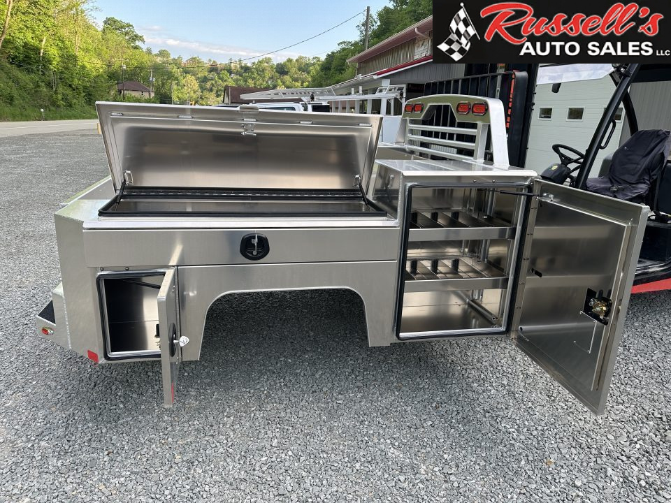 New 2027 Martin Truck Bodies Aluminum Gooseneck Service Body DRW 8' SMOOTH APPEARANCE Gooseneck Bodies