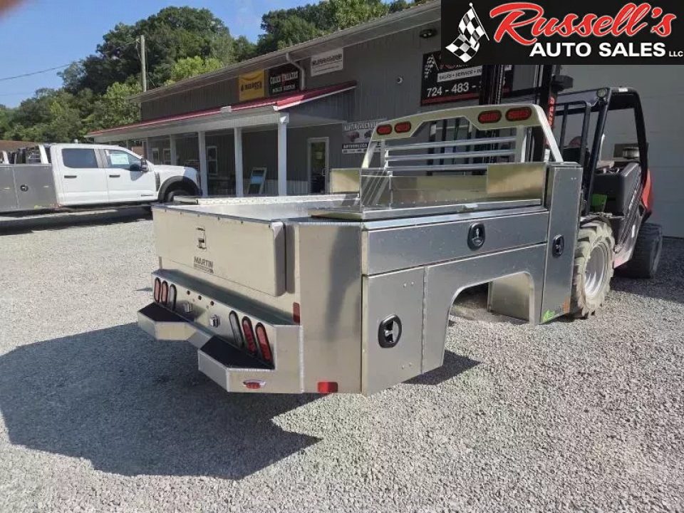 New 2027 Martin Truck Bodies Aluminum Gooseneck Service Body SRW 6.5' GMC / Chevy / Ford SMOOTH APPEARANCE Gooseneck Bodies