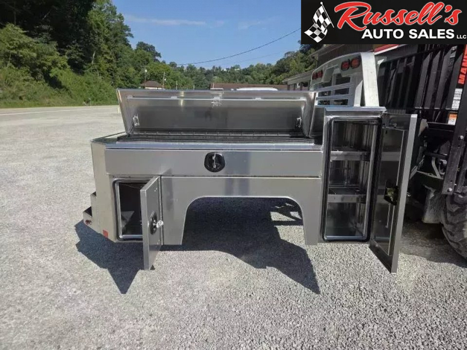 New 2027 Martin Truck Bodies Aluminum Gooseneck Service Body SRW 6.5' GMC / Chevy / Ford SMOOTH APPEARANCE Gooseneck Bodies