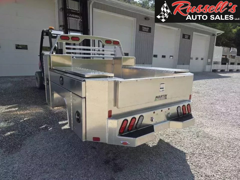 New 2027 Martin Truck Bodies Aluminum Gooseneck Service Body SRW 6.5' GMC / Chevy / Ford SMOOTH APPEARANCE Gooseneck Bodies